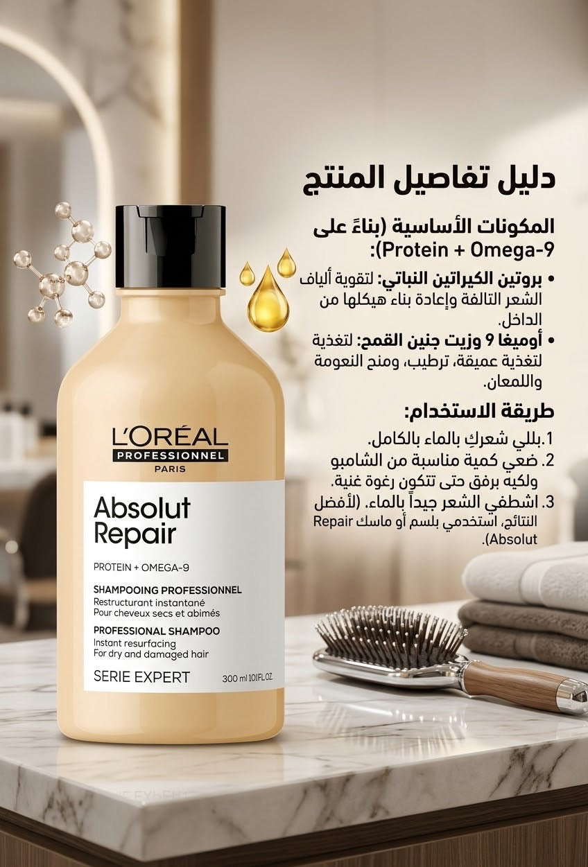 L’oreal Paris absolut repair shampoo