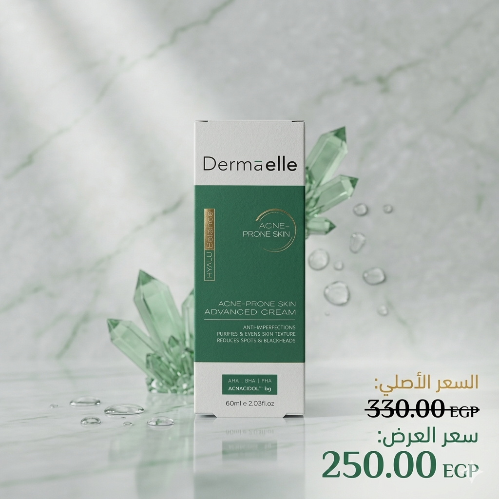 Dermaelle acne prone skin cream 60gm