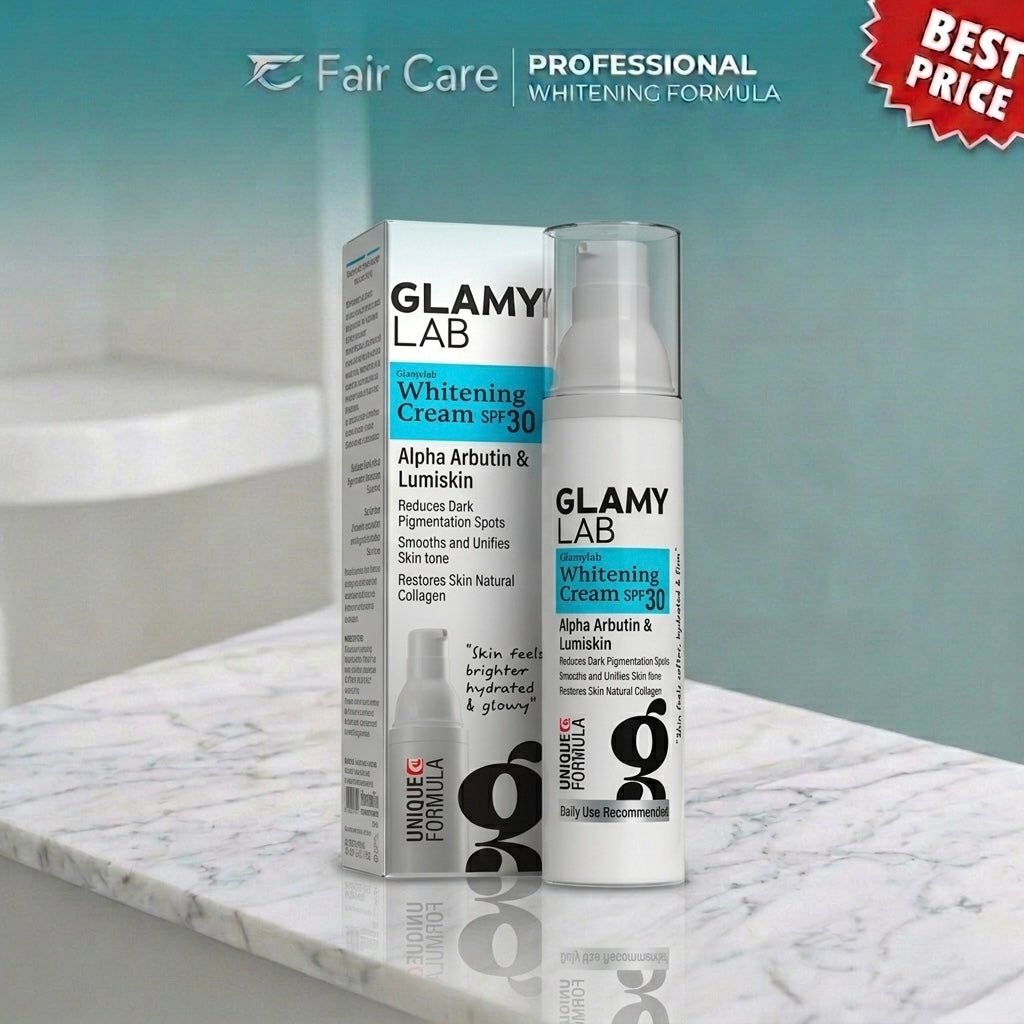 Glamy lab whitening cream spf 30