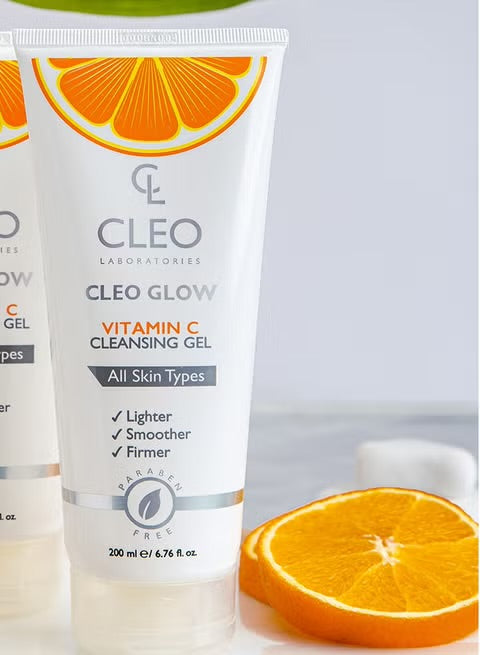 Cleo vit c gel cleanser 125ml