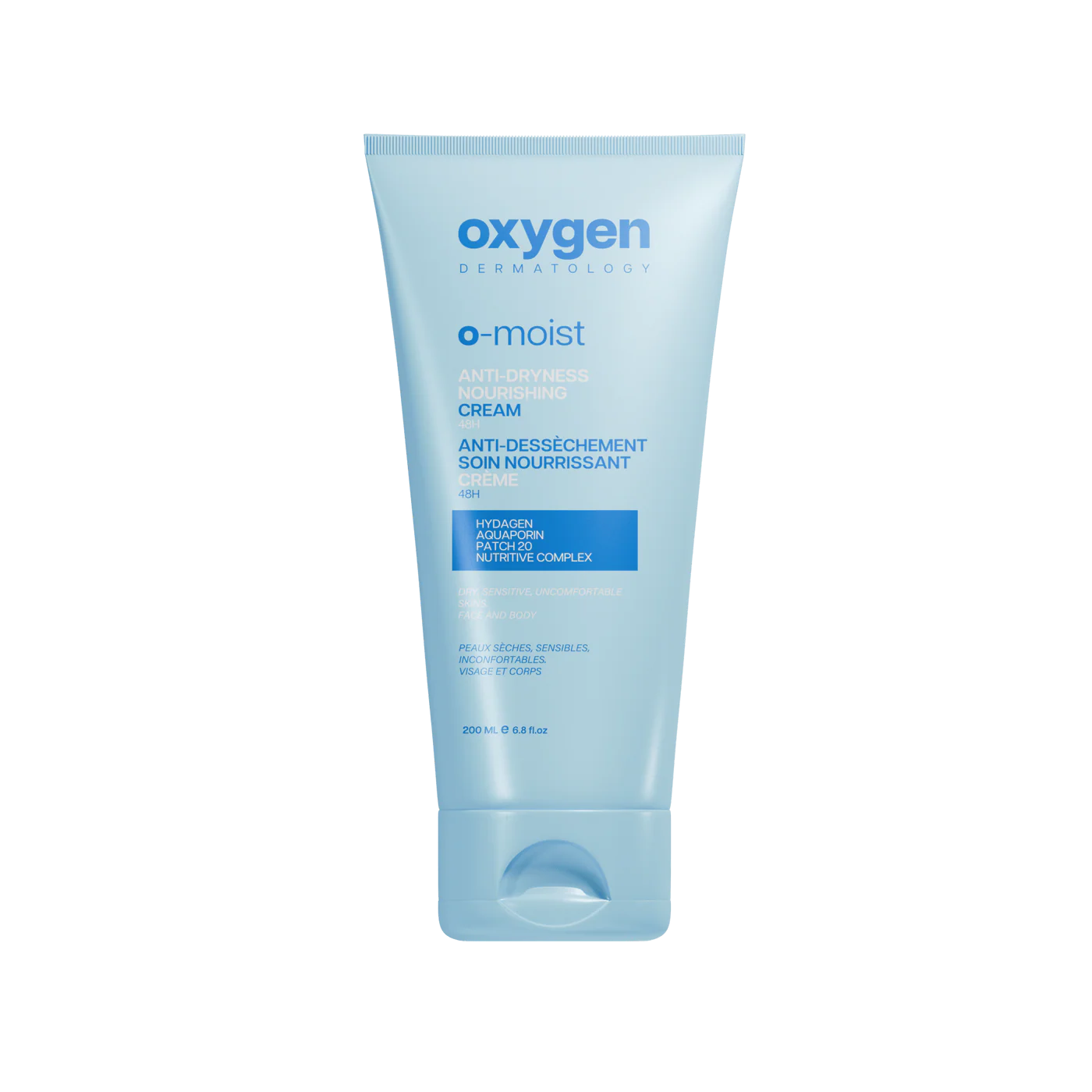 Oxygen o-moist nourishing cream 200ml