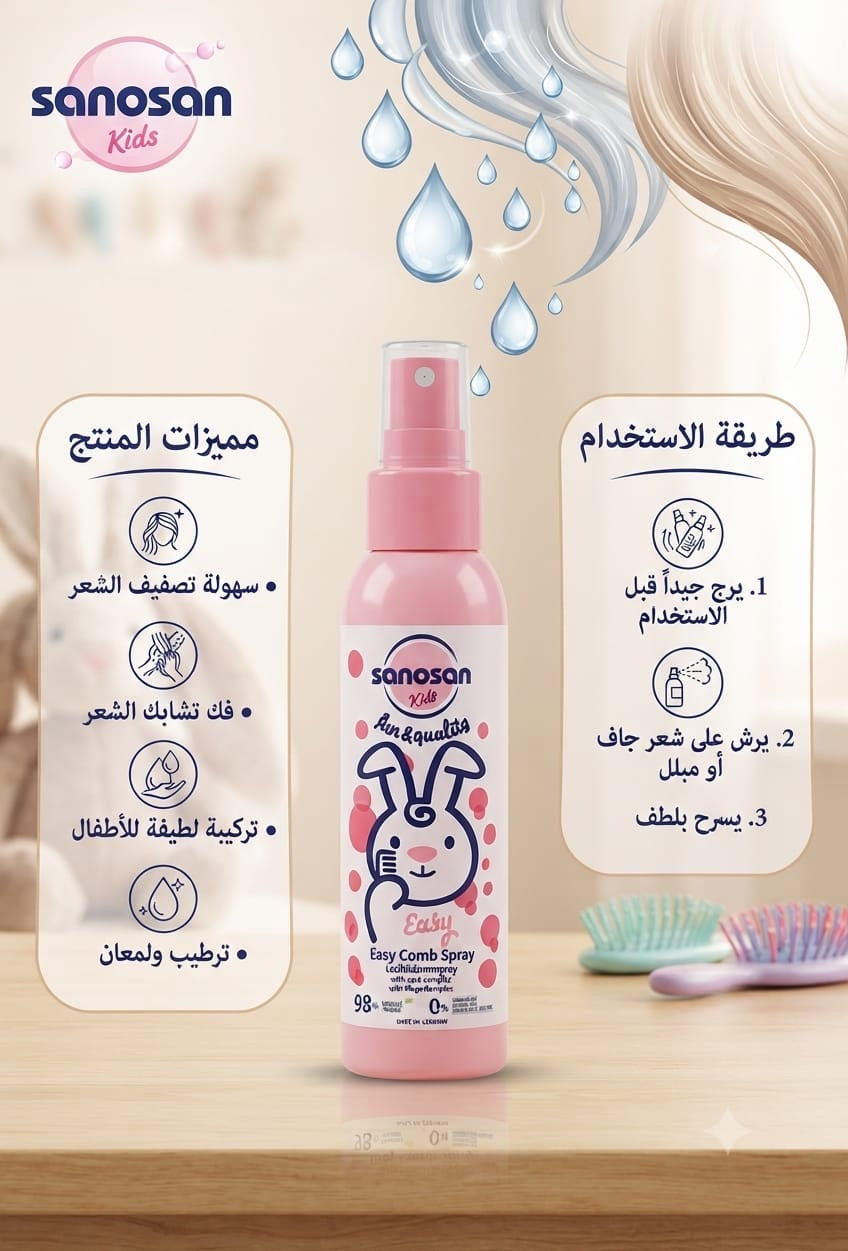 Sanosan easy comb spray 125ml