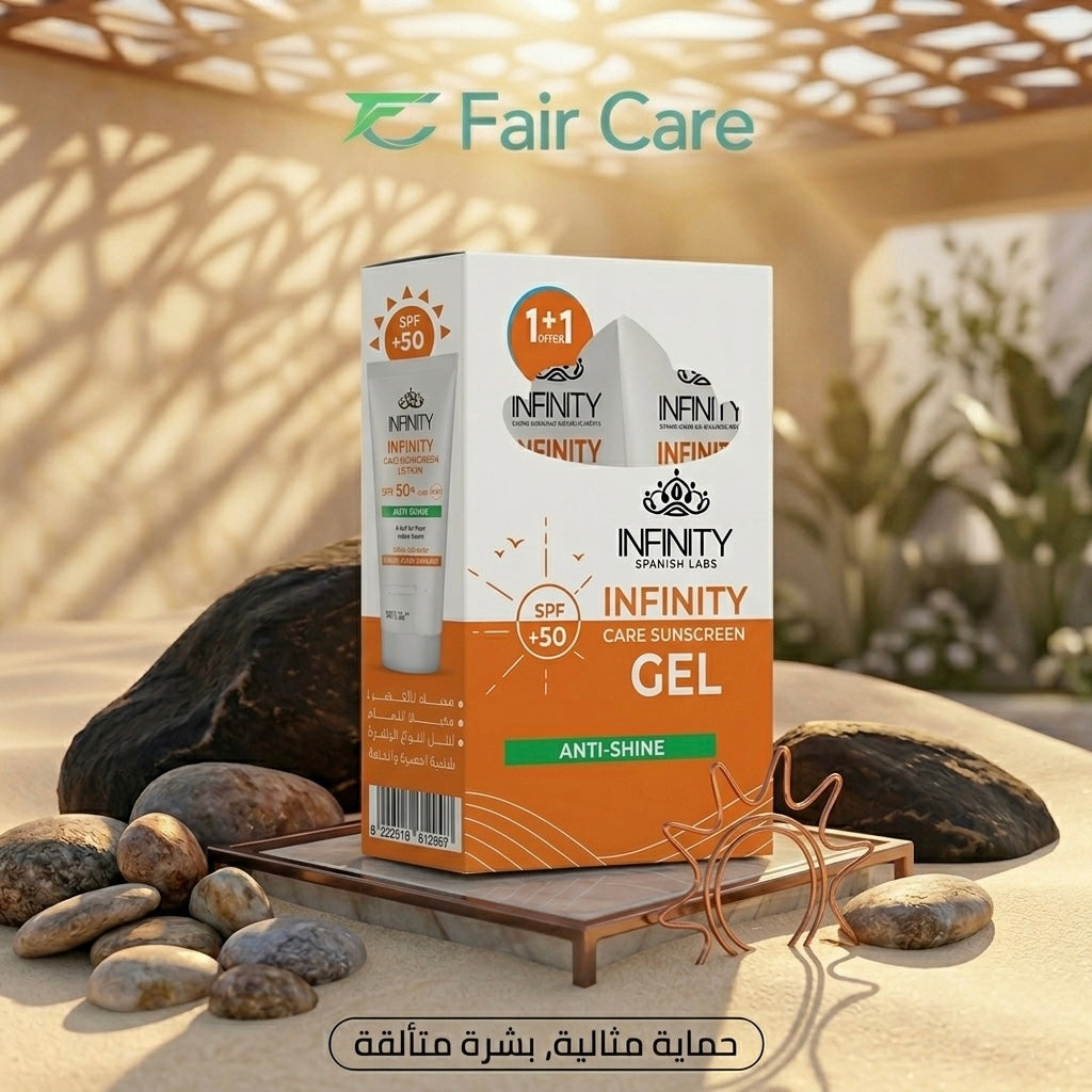 Infinity sunblock spf50++ lotion 60 ml (1+1) offer