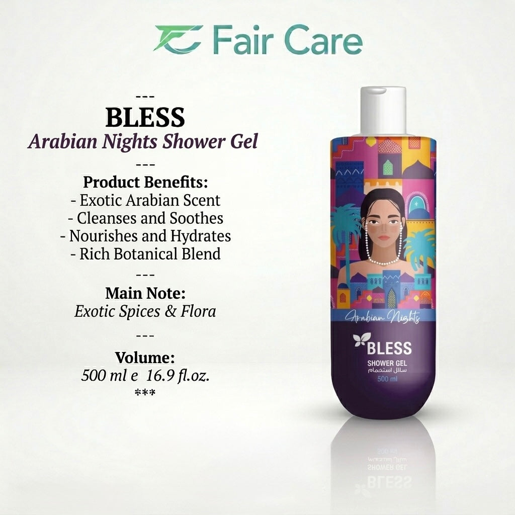 Bless arabian nights shower gel 500ml