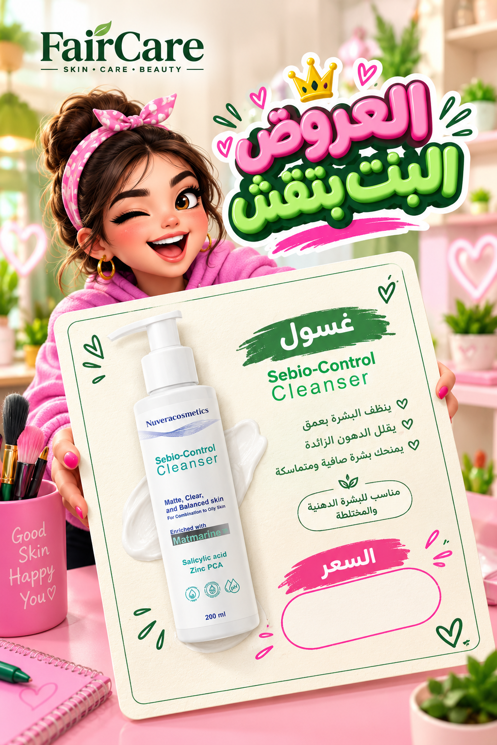 Nuvera cleanser(البنت بتقش)