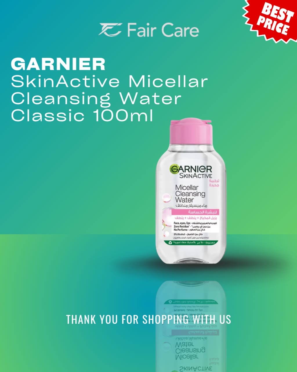 Garnier skinactive micellar water classic (100ml)
