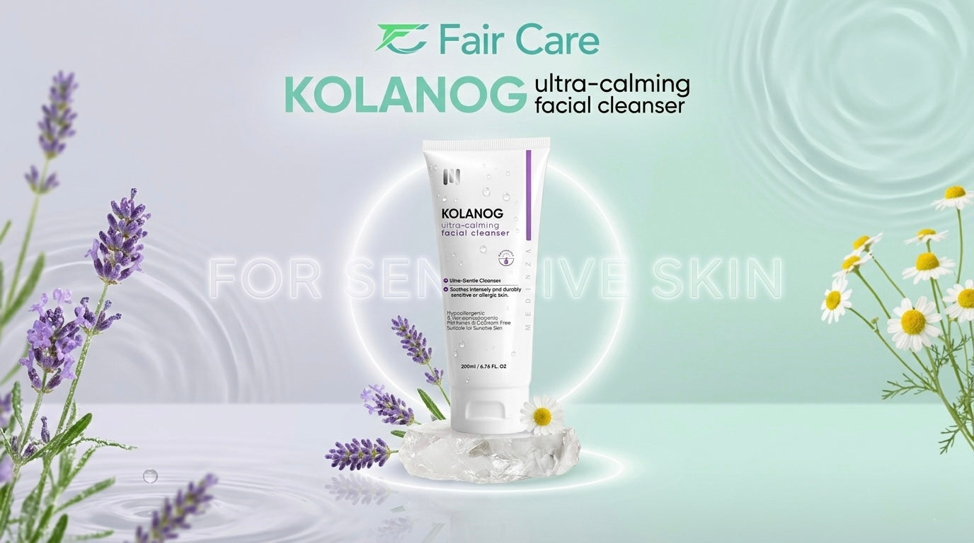 Kolanog ultra calming facial cleanser 200ml للبشرة الحساسة