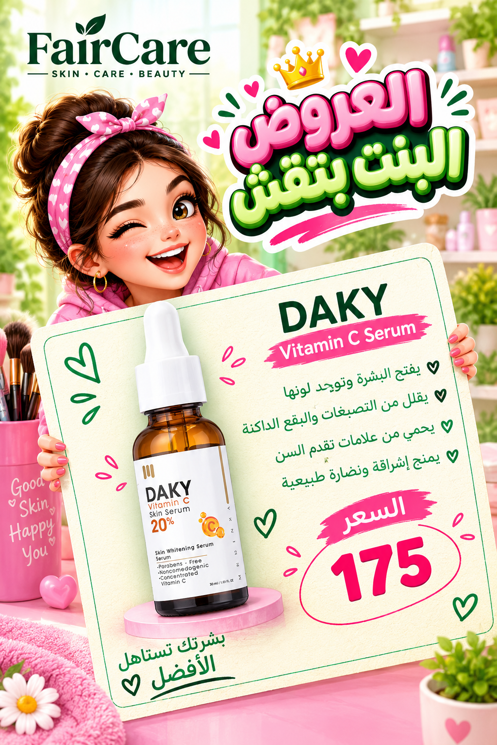 Daky vit c (البنت بتقش)
