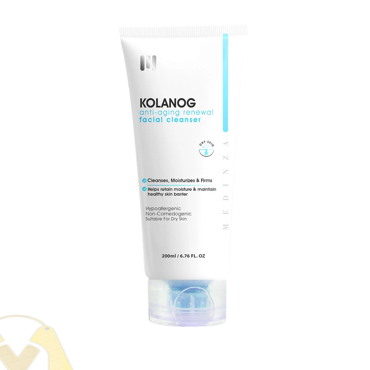 Kolanog facial cleanser 200ml للبشرة الجافة