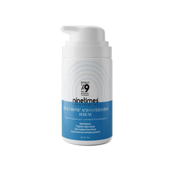 Nine times hyalouronic acid serum
