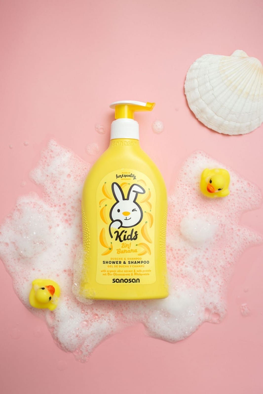 Sanosan banana shower&shampoo 400ml
