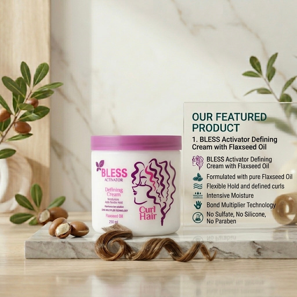 Bless activator curl hair defining cream