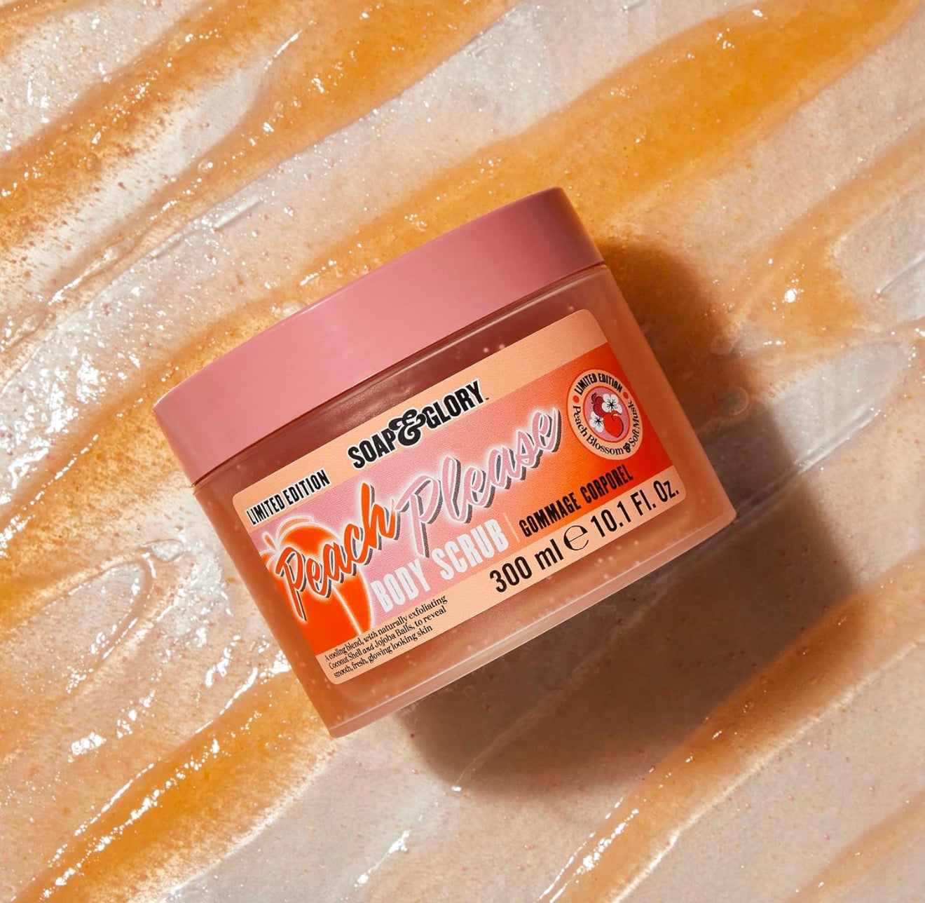 Soap & glory body butter 300ml ( peach)