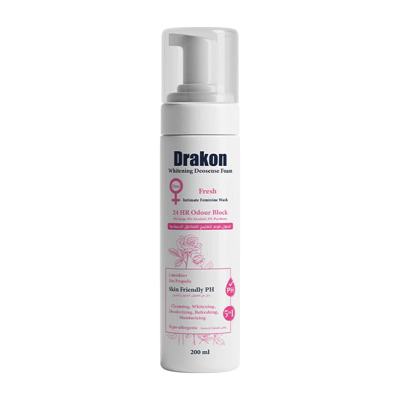 Drakon whitening deosense foam (fresh) 200ml