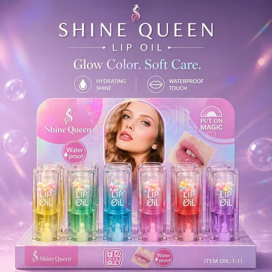 Shine queen lip oil (درجات)