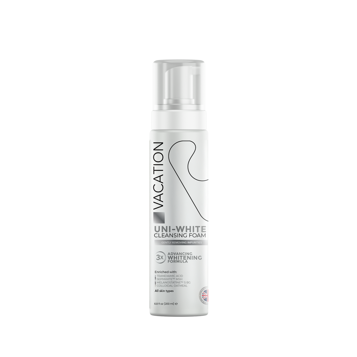 Vacation uniwhite cleansing foam 200ml