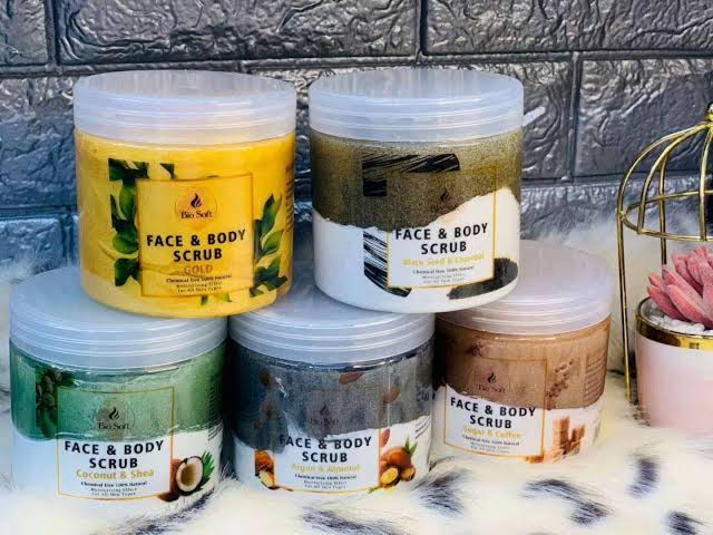 Biosoft face&body scrub 500ml