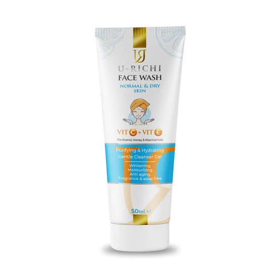 U-richi normal&dry skin cleanser 50ml