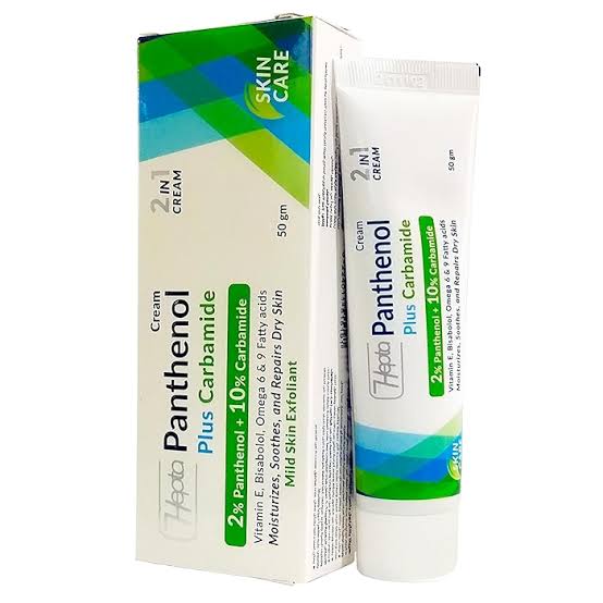 Hepta panthenol plus carbamide cream 50gm