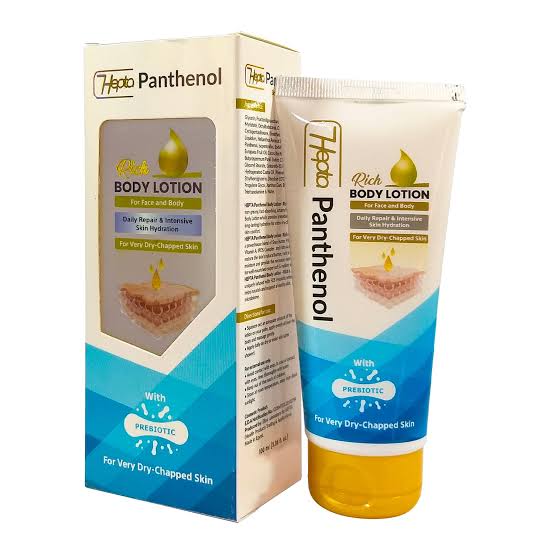 Hepta panthenol rich body lotion