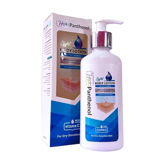 Hepta panthenol light body lotion 250ml