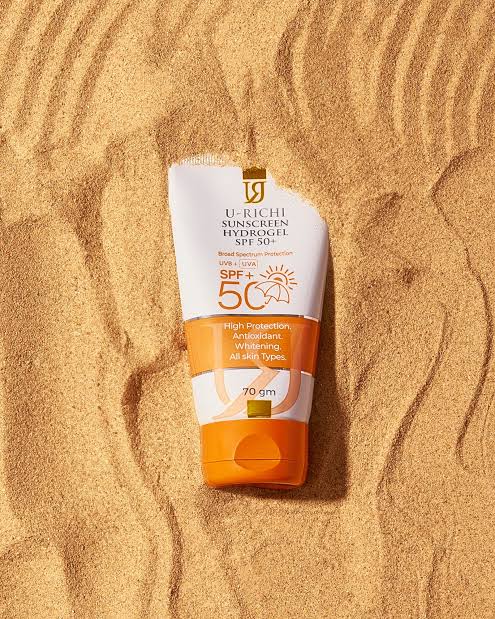 U-richi sun screen hydro gel spf50+