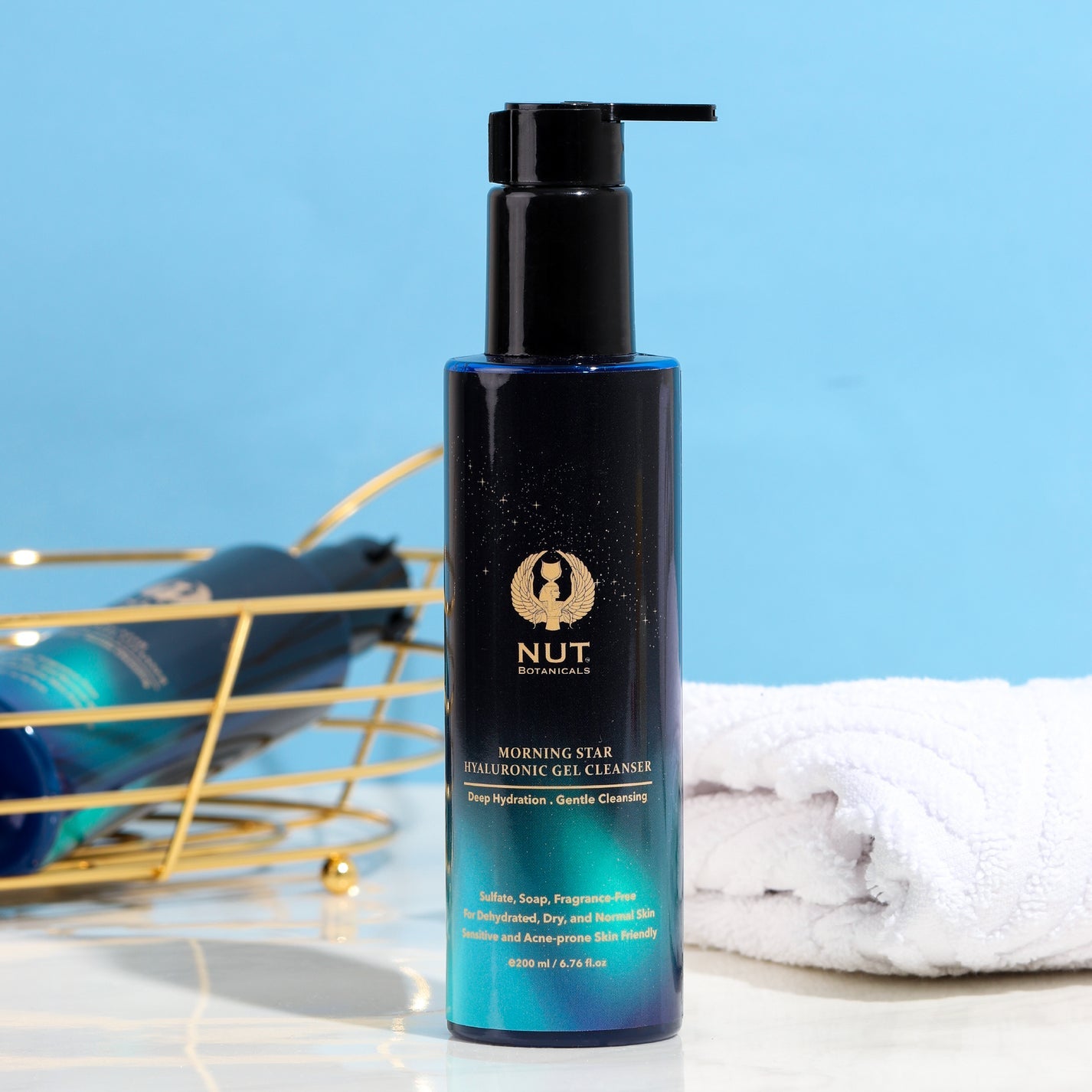 Nut botanicals hyaluronic gel cleanser 200ml