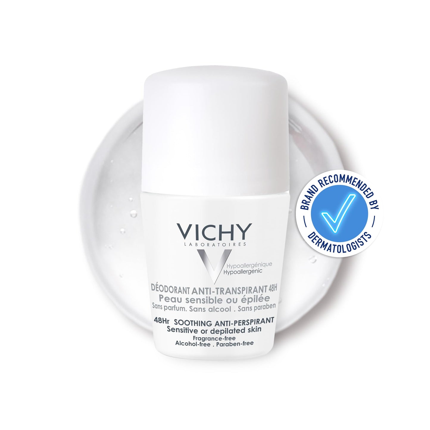 Vichy DEO 48H SOOTHING 50ML WHITE CAP