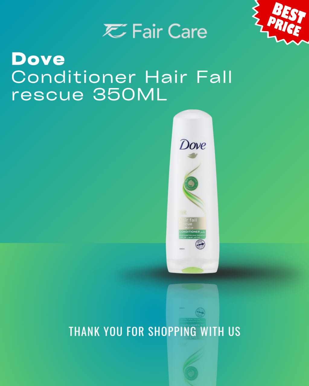 Dove conditioner hair fall rescue (350ml)