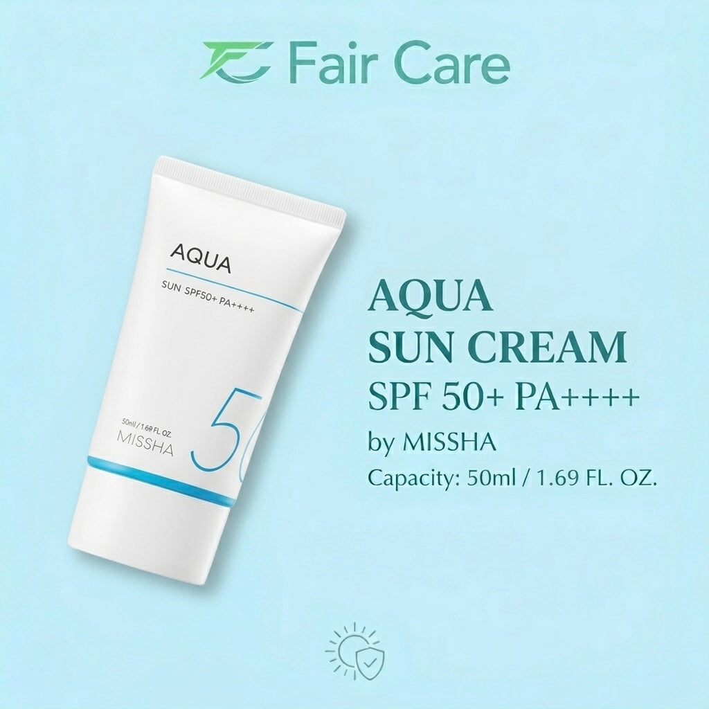 Missha Aqua sun cream spf50+