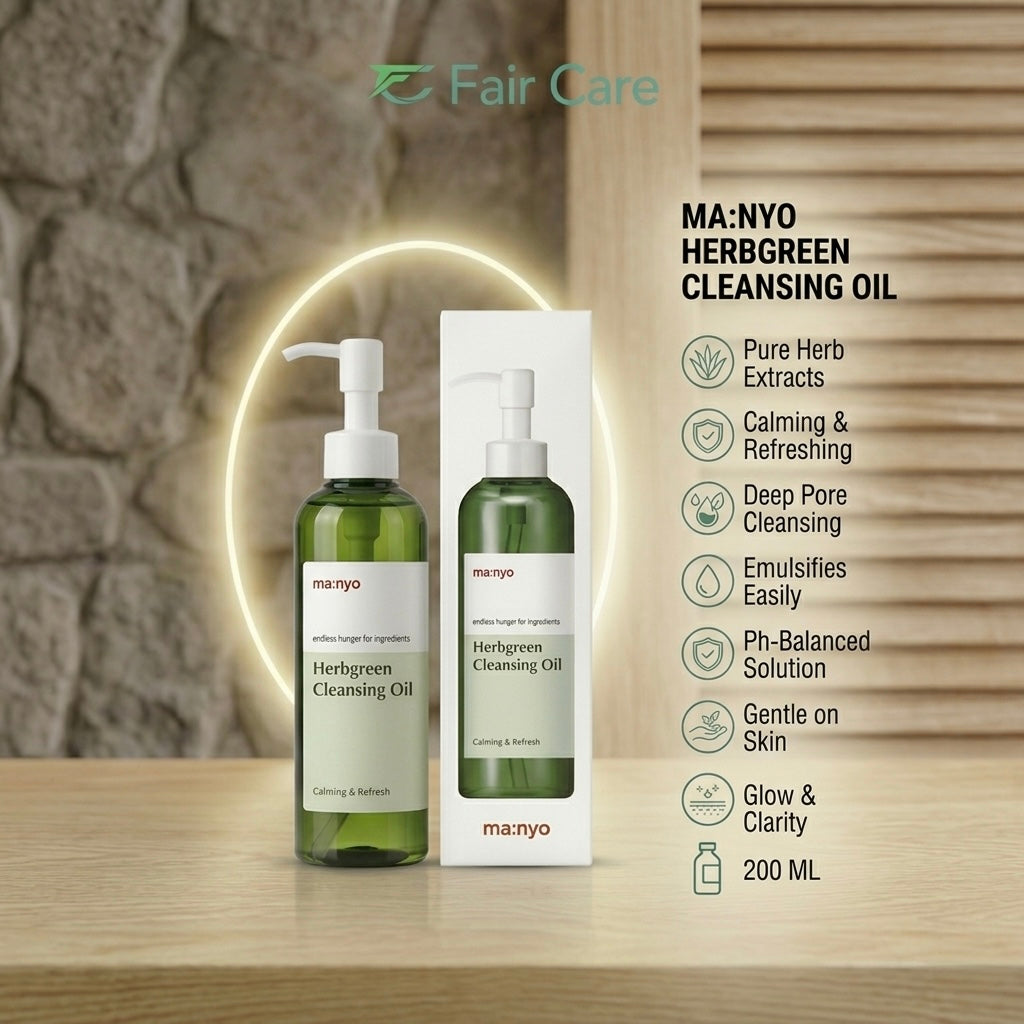 Mayno herb green cleansing oil