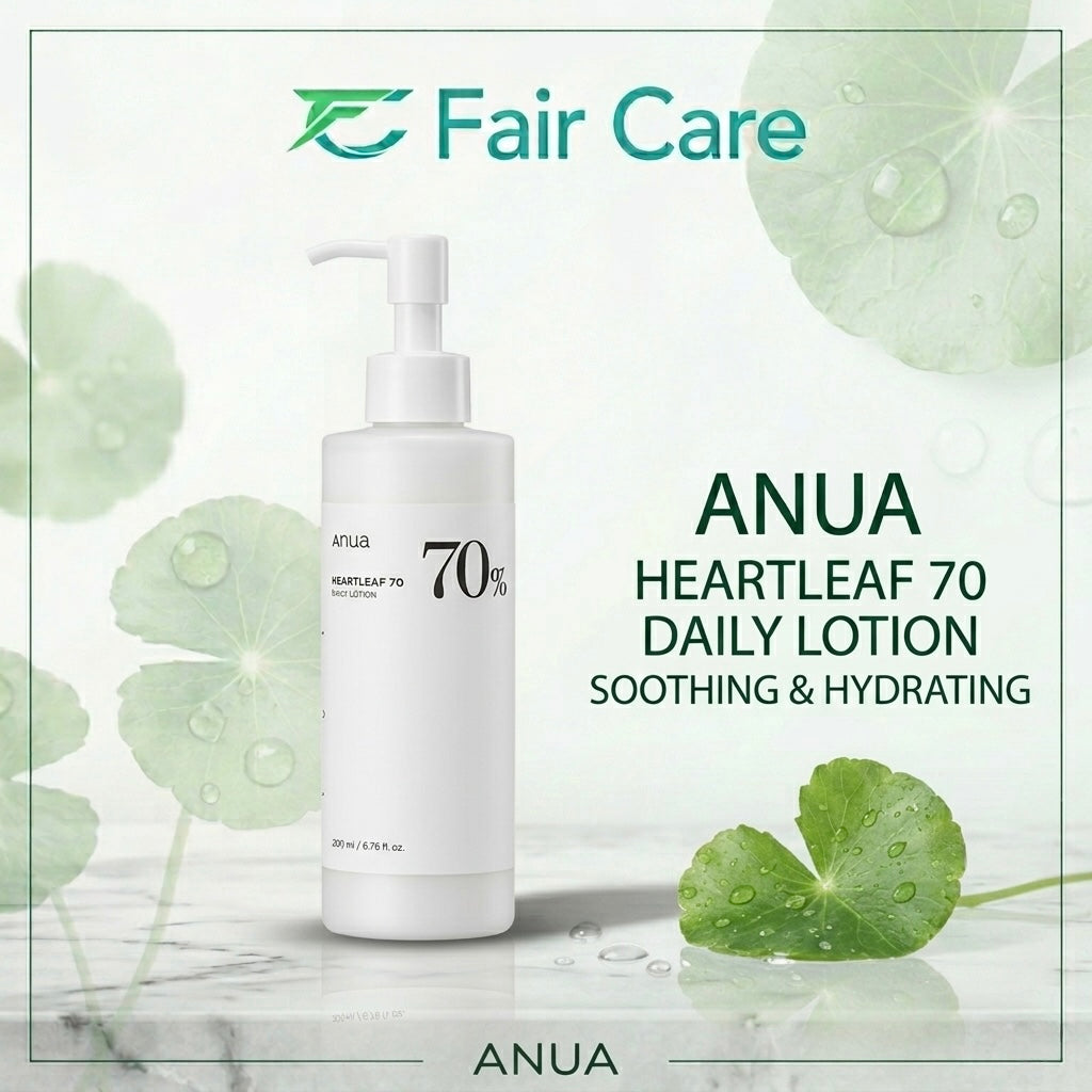 Anua heart leaf 70 daily lotion soothing & hydration