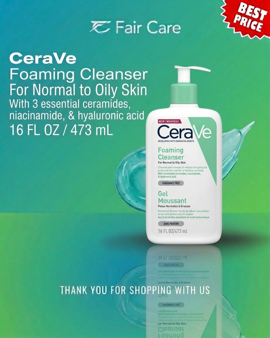 CERAVE FOAMING CLEANSER 473 ML
