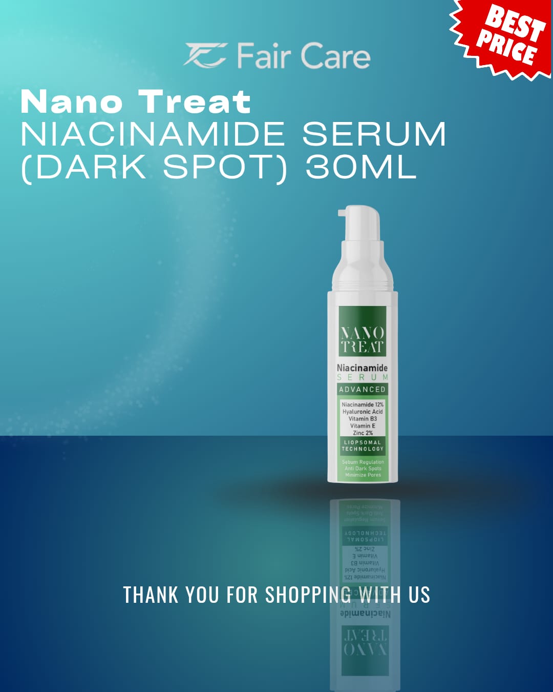 Nanotreat serum (dark spot) (niacinamide) 30ml