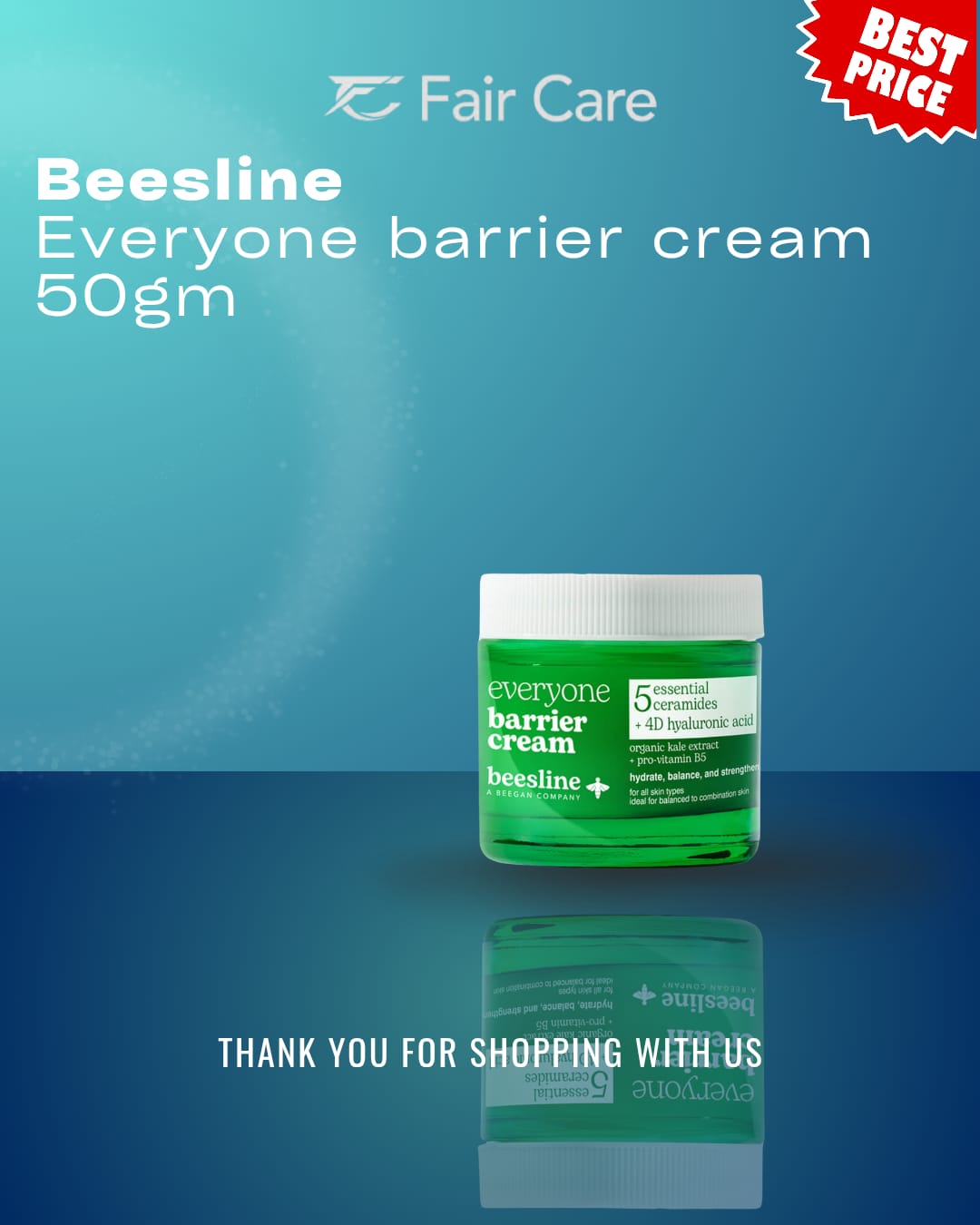Beesline everyone barrier cream (50gm)