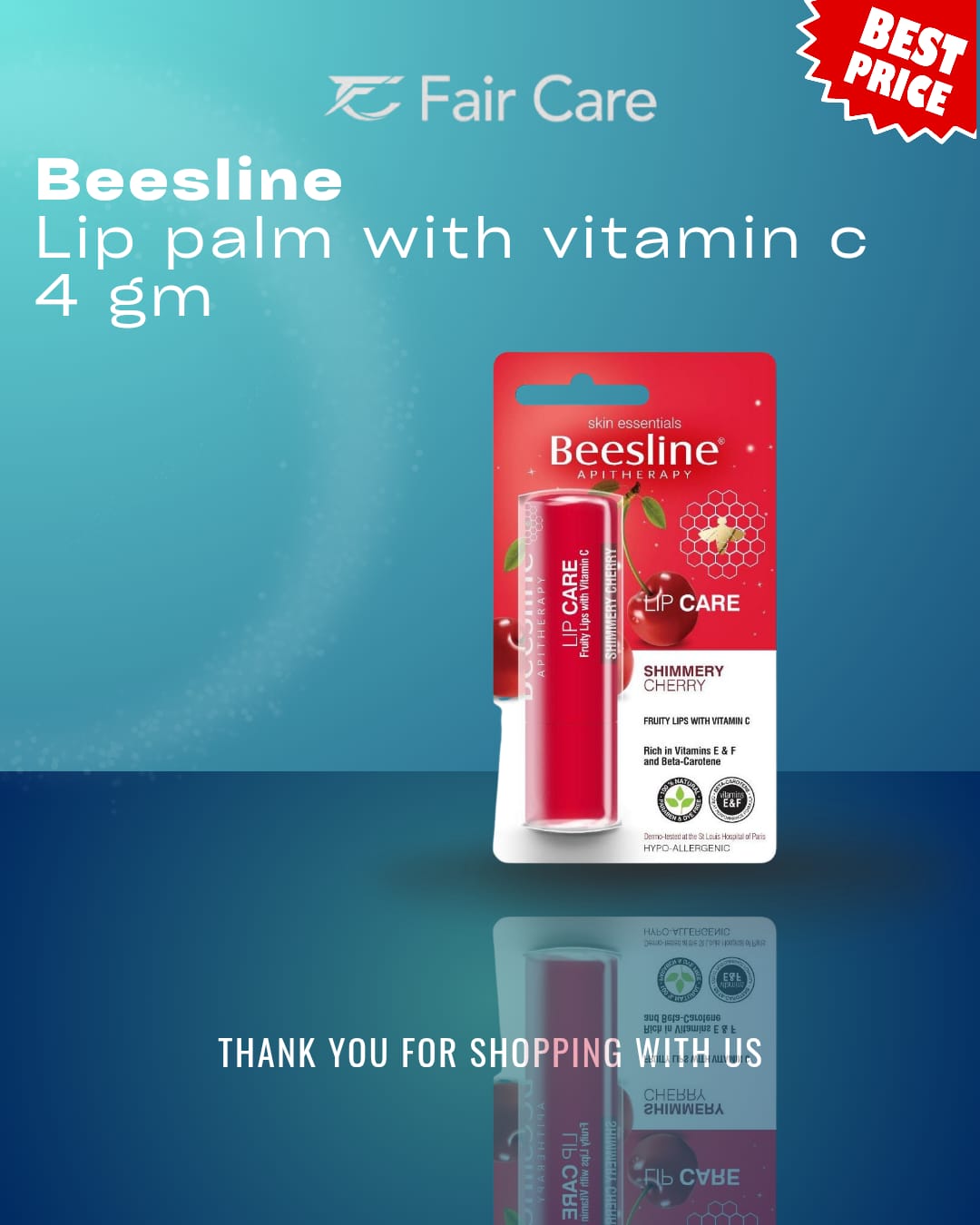 مرطب شفاه بيزلين بفيتامين ج (4 جم)