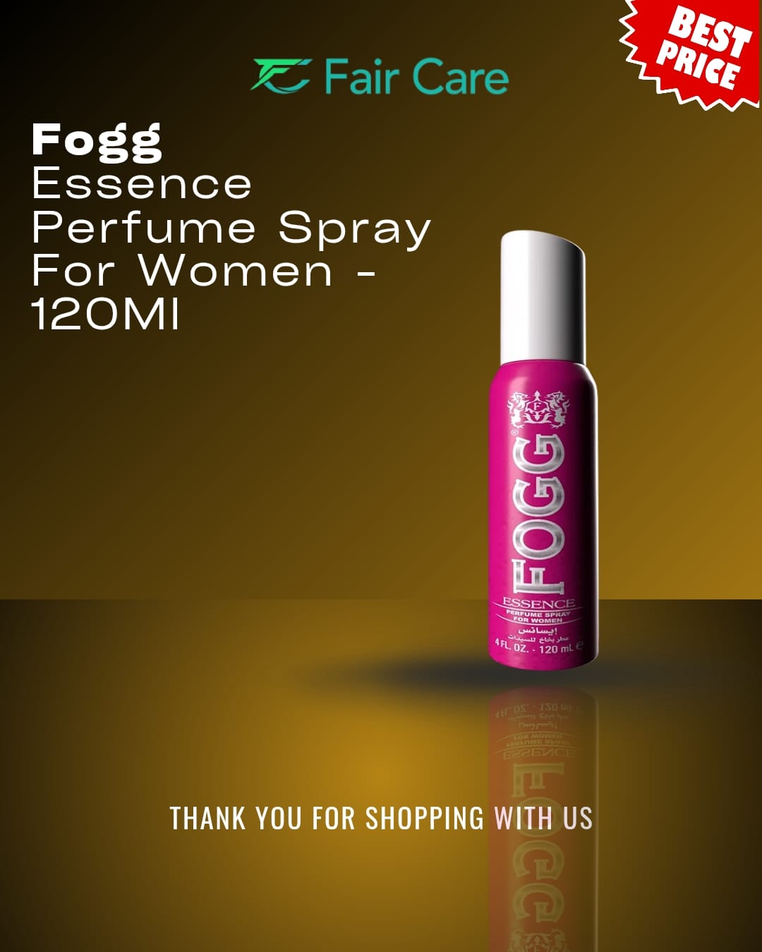 Fogg perfume spray for women - 120ml