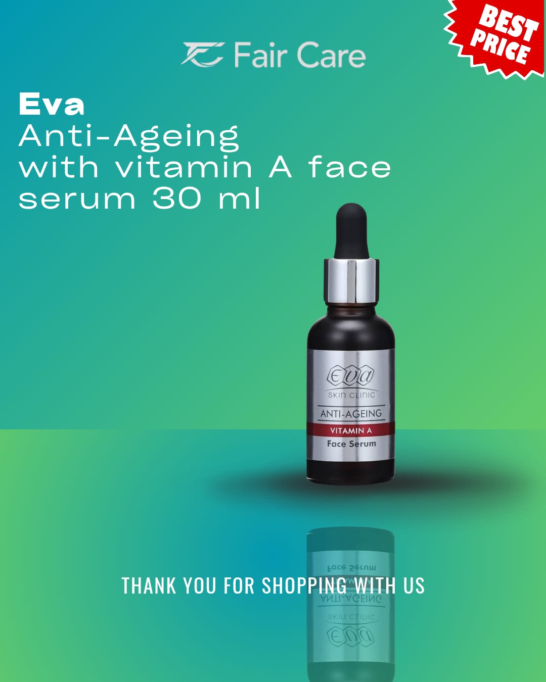Eva Skin Clinic Anti-Ageing Vitamin a Facial Serum 30 Ml