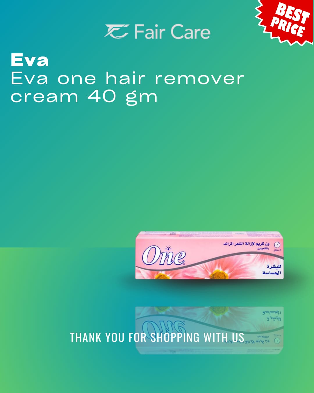 ONE SENSITIVE REMOVAL CREAM 40 GM
