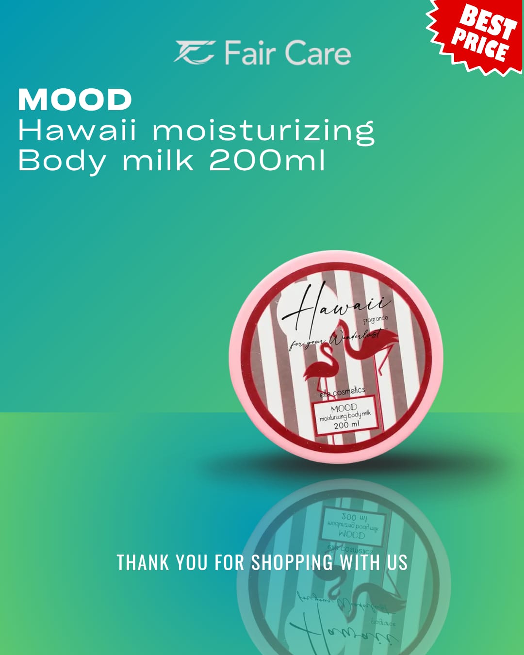 MOOD Hawaii Refreshing Summer Breeze Body Milk 200ml