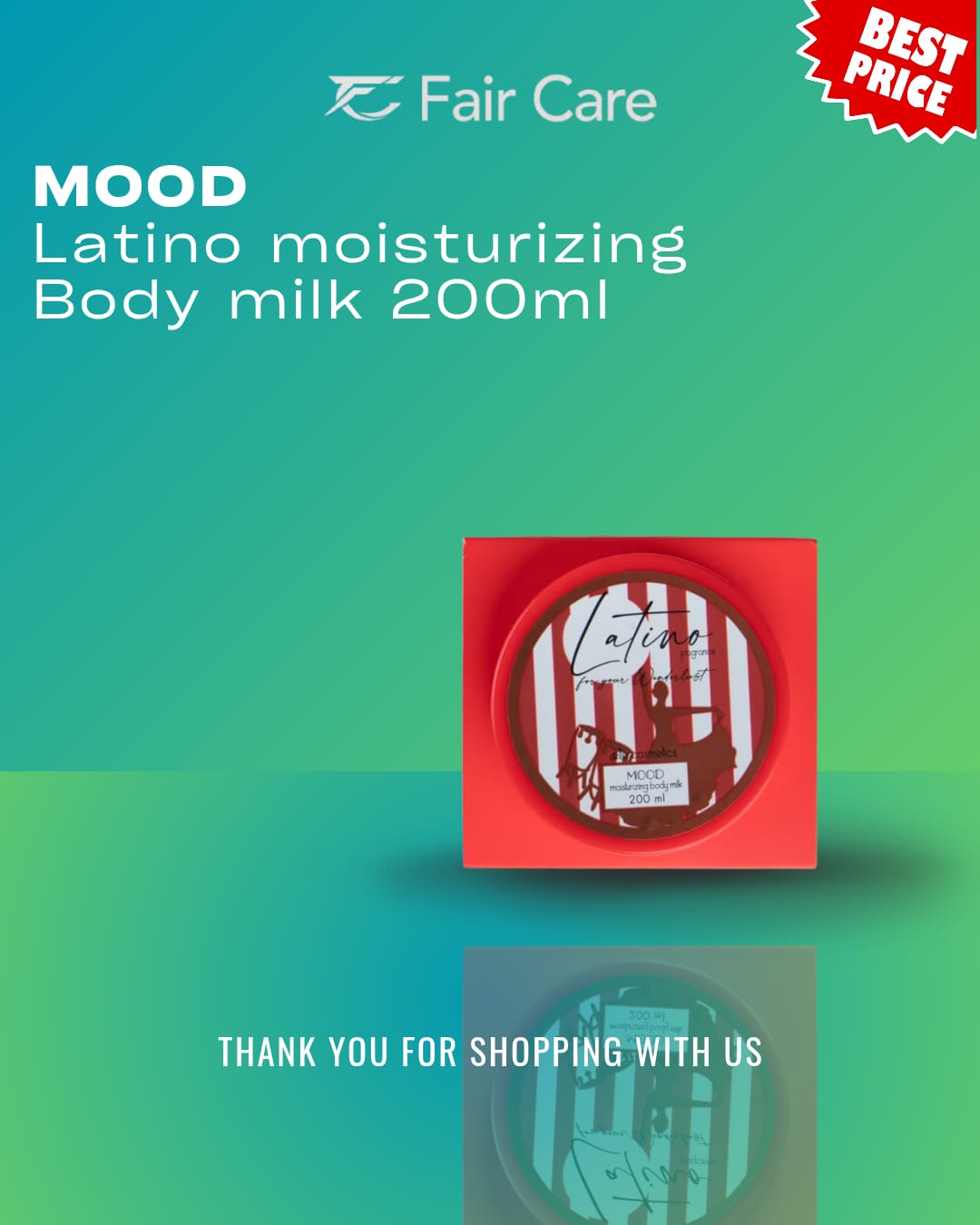 MOOD Latino Body Milk (200GM)