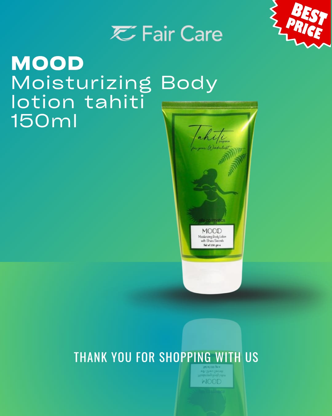 Mood Tahiti Body Lotion 150 GM