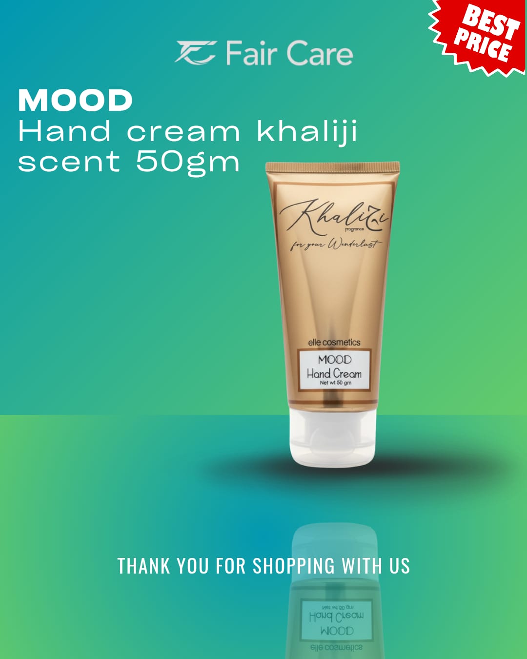 كريم اليدين مزاج خليجي 50 جم