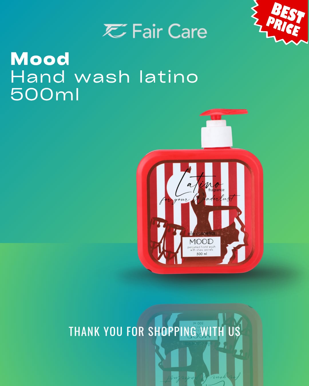 Mood Hand Wash Latino 500 gm