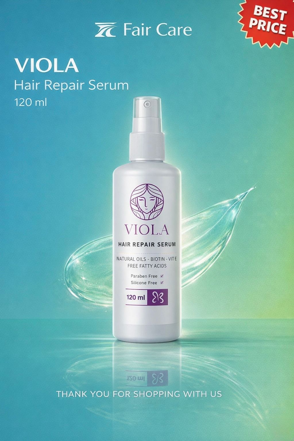 Viola Hair Repair Serum 120 ml