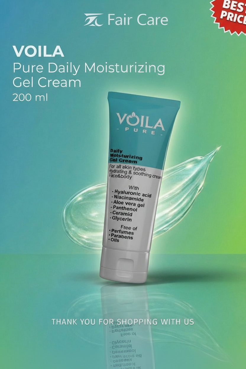 VOILA Pure Daily Moisturizing Gel Cream 200ml