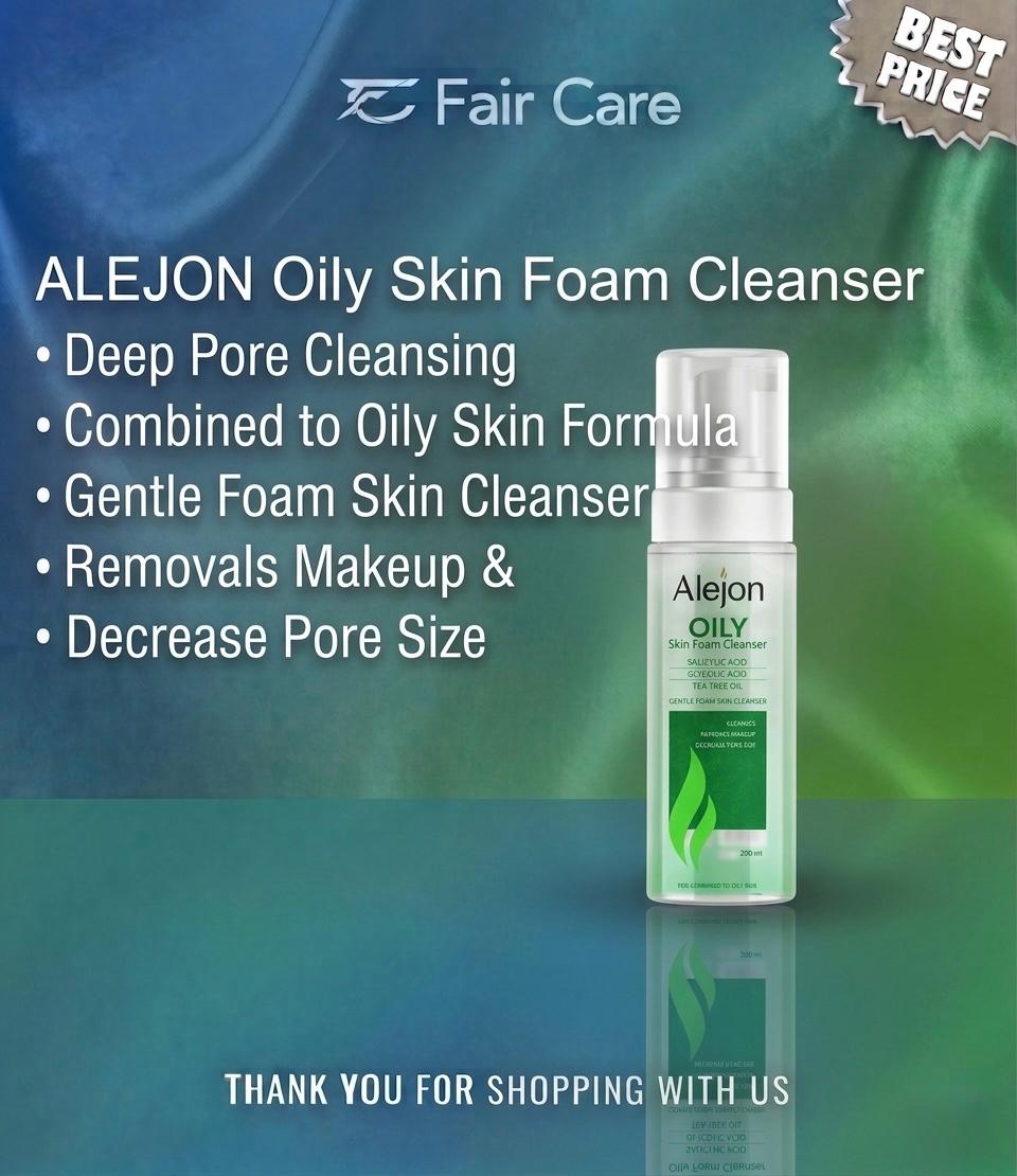 ALEJON Oily Skin Foam Cleanser 200ml