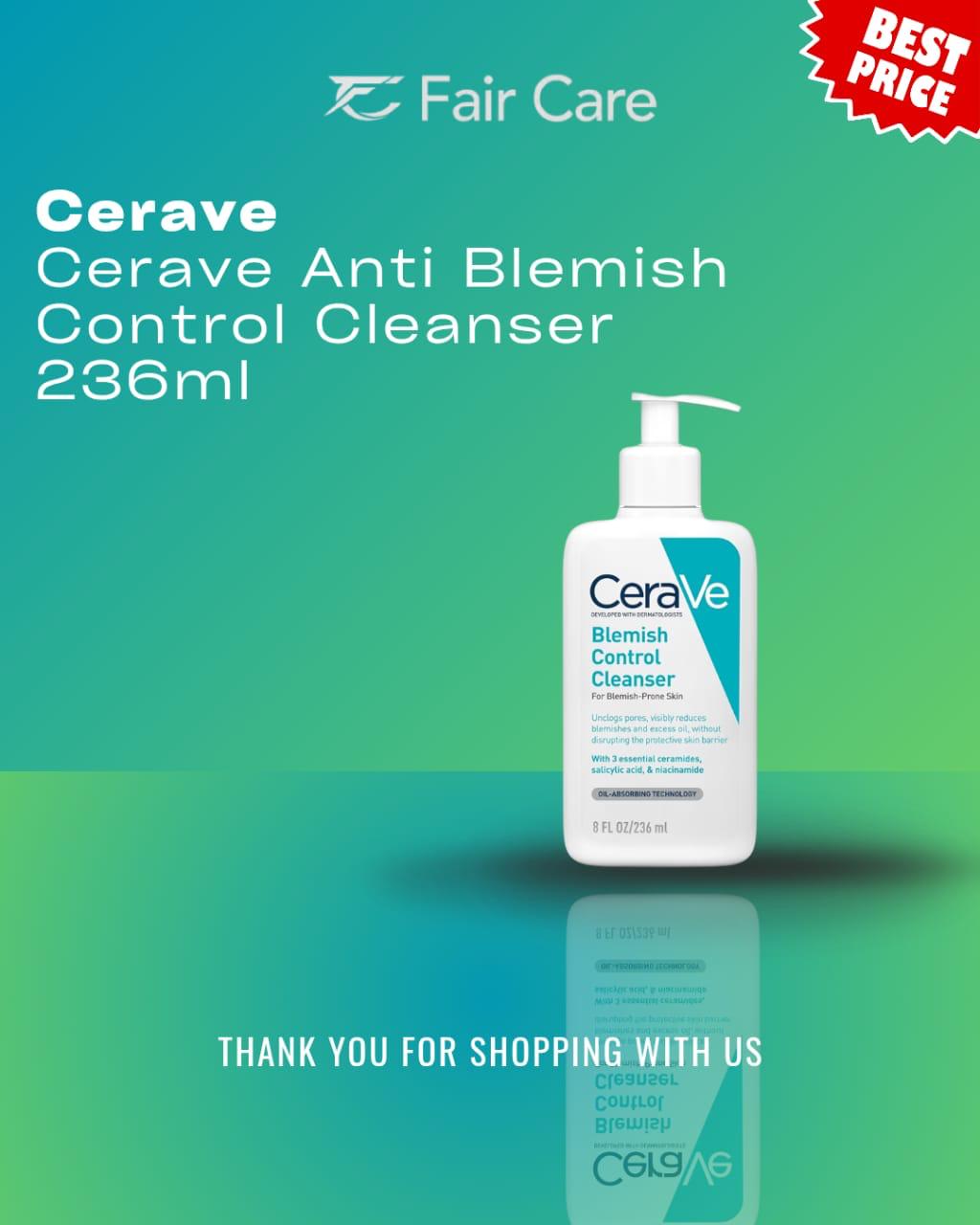 CeraVe Anti Blemish Control Cleanser 236ml