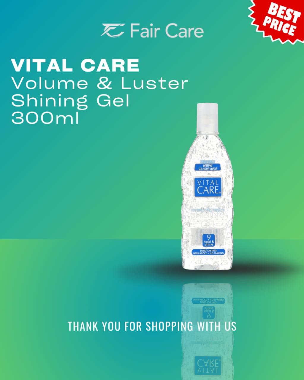 Vital Care Volume & Luster Shining Gel 300ml