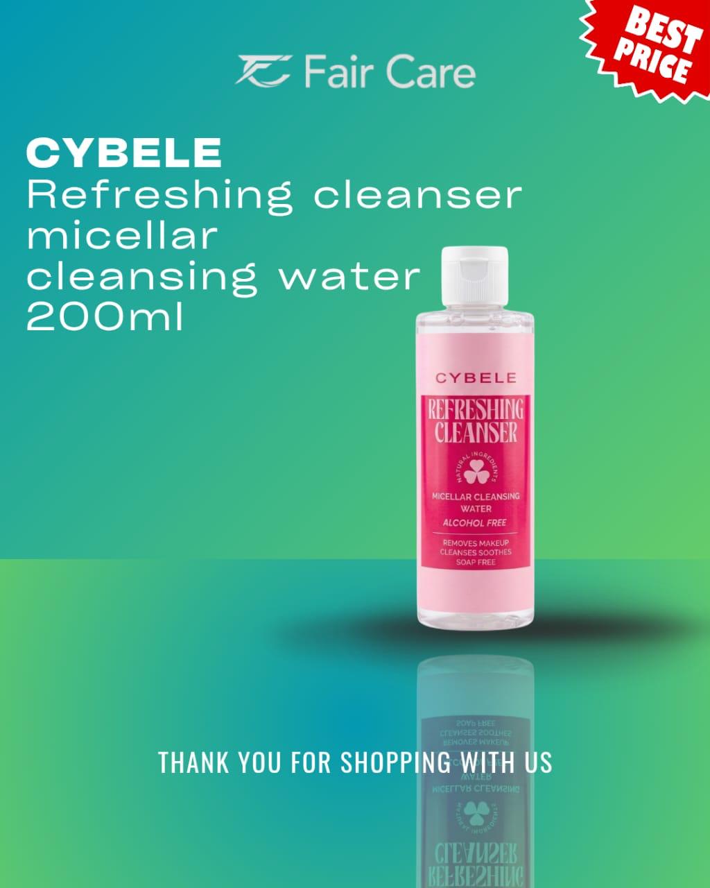 Cybele Refreshing Cleanser Micellar Cleansing Water 200ml